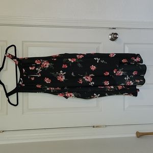 Torrid Floral High Neck Hi-Low Top